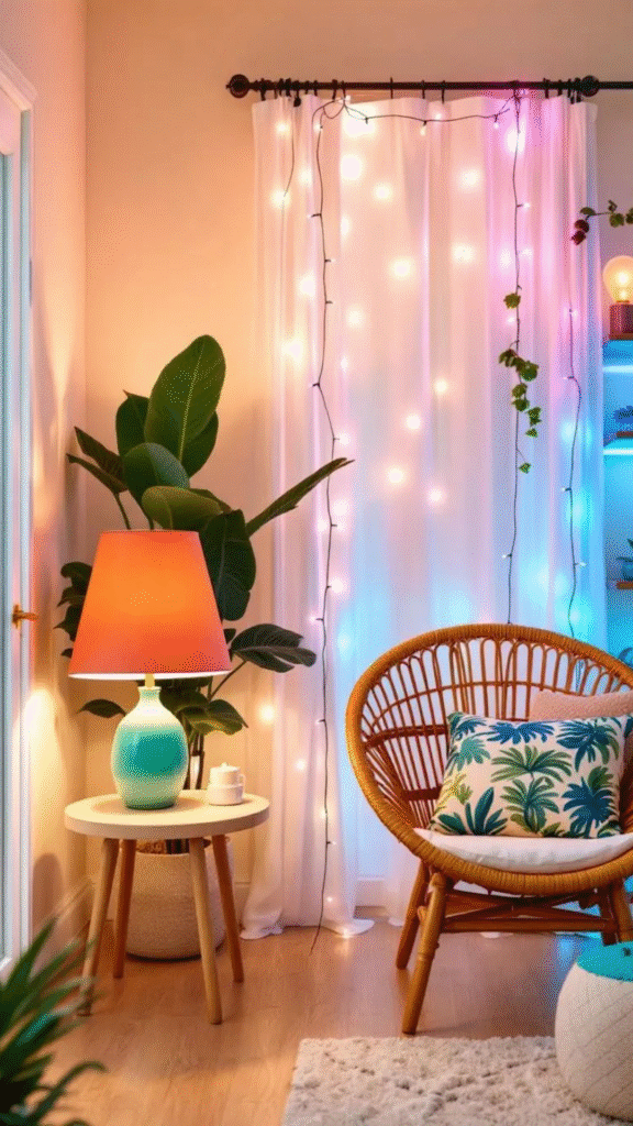 Add a Splash of Color with Lighting