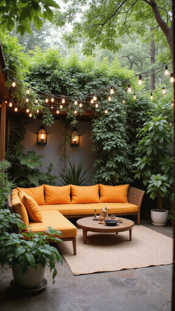 Create a Cozy Outdoor Space for Summer Evenings